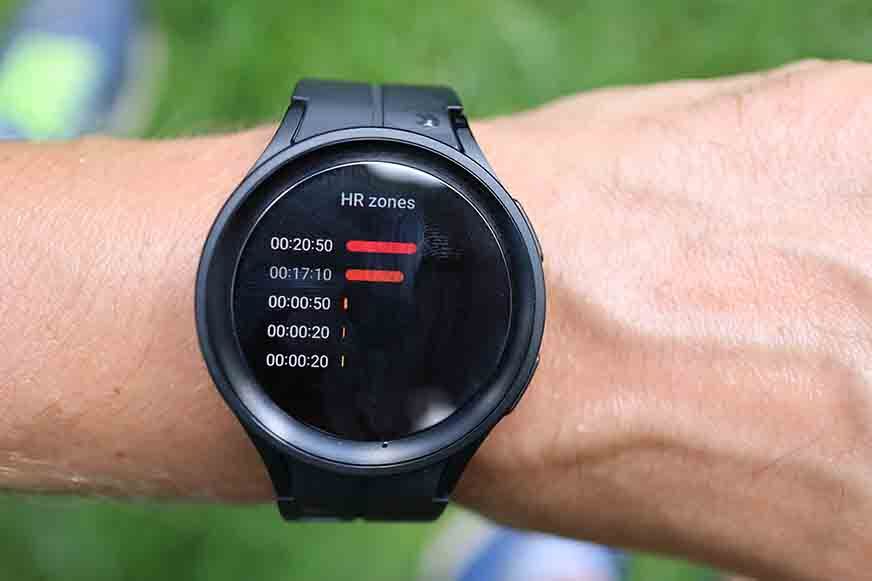 Galaxy watch active discount 2 heart rate settings